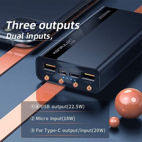 Power bank 20000mA PD - Image 3