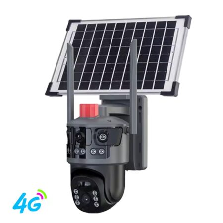 camera solaire 2 lens 4G