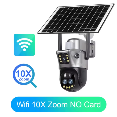 camera solaire ZOOM Optic 3 lens