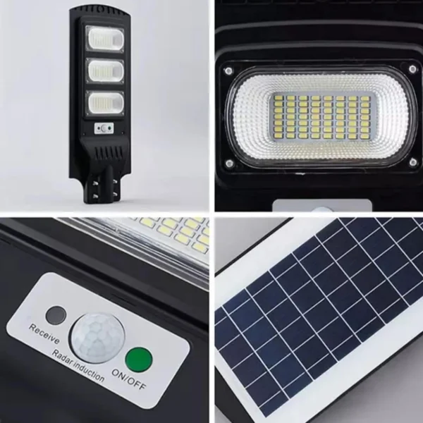 مصباح الطاقة الشمسية solar light lamp 300 watt projecteur solaire - Image 3