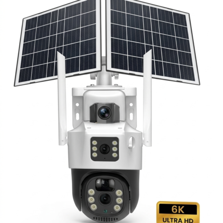 كاميرا مراقبة بالطاقة الشمسية بلوحتين