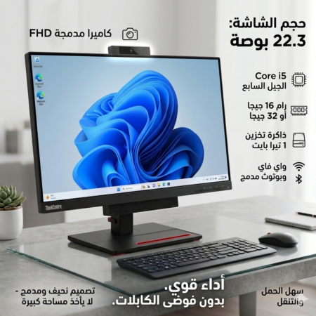 حاسوب مكتبي قوي ومريح في العمل